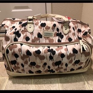 Ellen Tracy rolling duffel bag (carry on size)